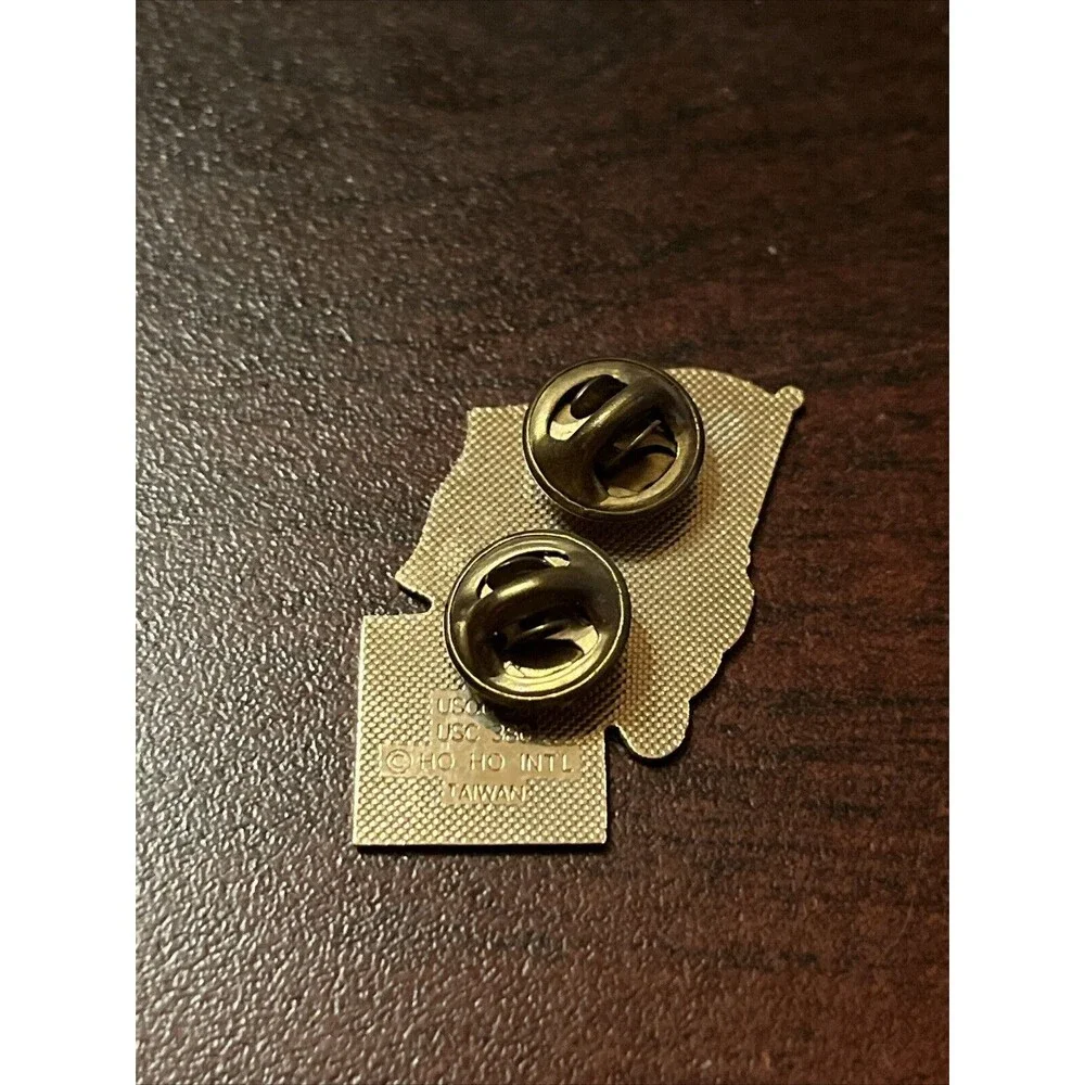 Vintage 1988 Seoul Olympics Coca Cola‎ Hodori Tiger Guam Flag Lapel Pin